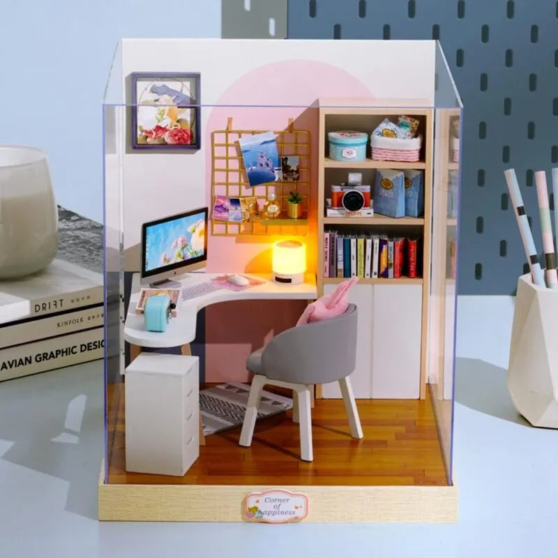 DIY Miniature House | World Of Creativity Dollhouse Kit-CraftoyX