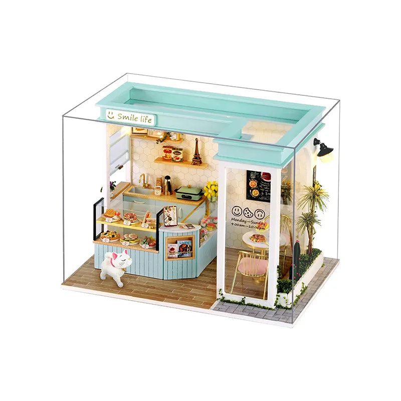 DIY Miniature House | Smile Life Dollhouse Kit - CraftoyX