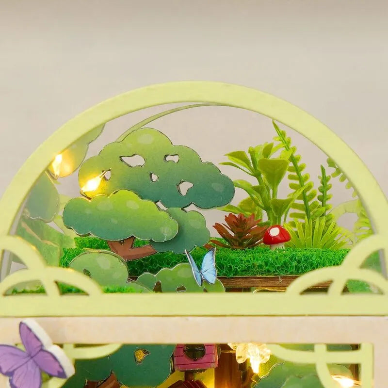 Book Nook Shelf Insert | Firefly Forest - CraftoyX