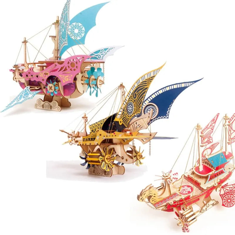 by craftoyx fantasy fleet entire set collectible models display