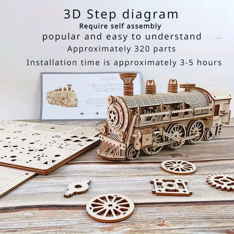 Steam train model kits on sale