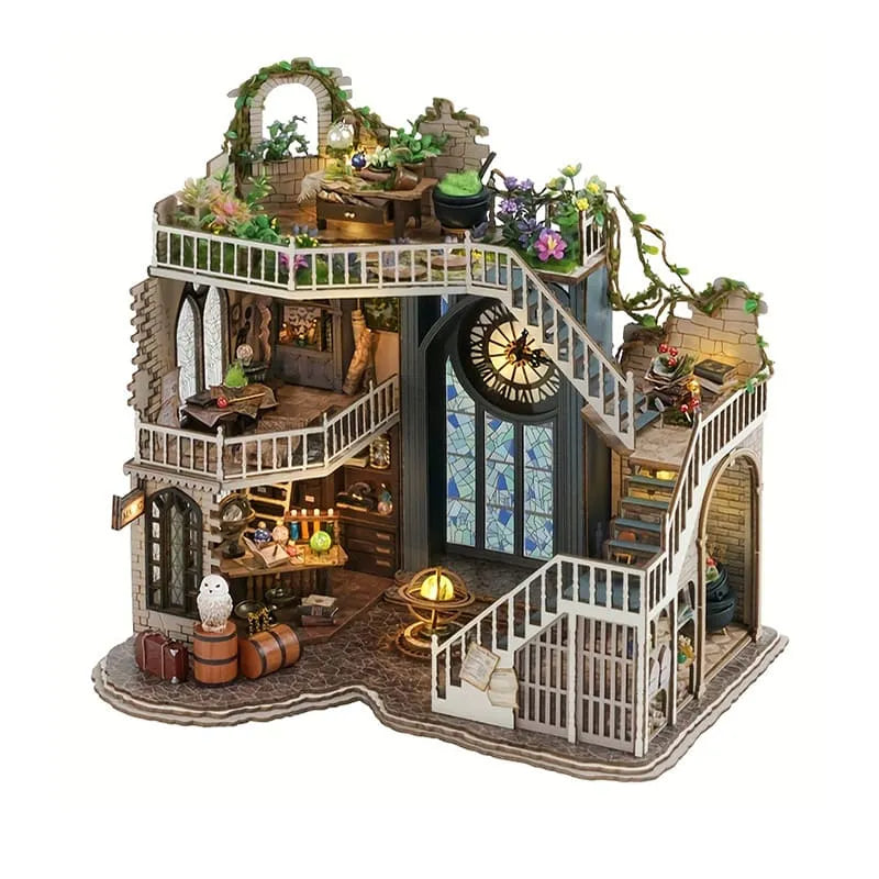 by craftoyx magic house diy dollhouse miniature kit