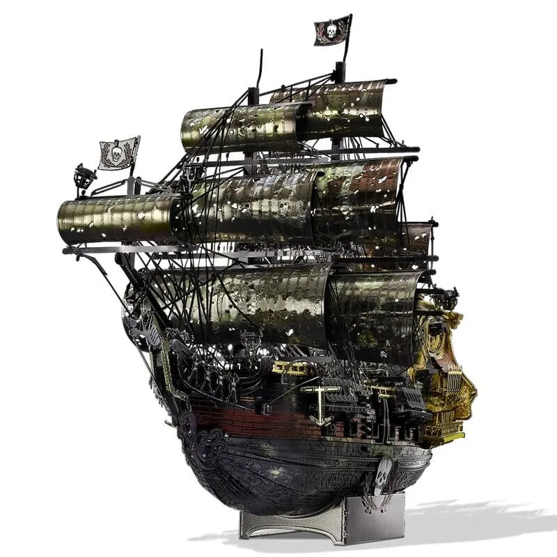 Metal Pirate Ship Kit | Queen Anne's Revenge - CraftoyX