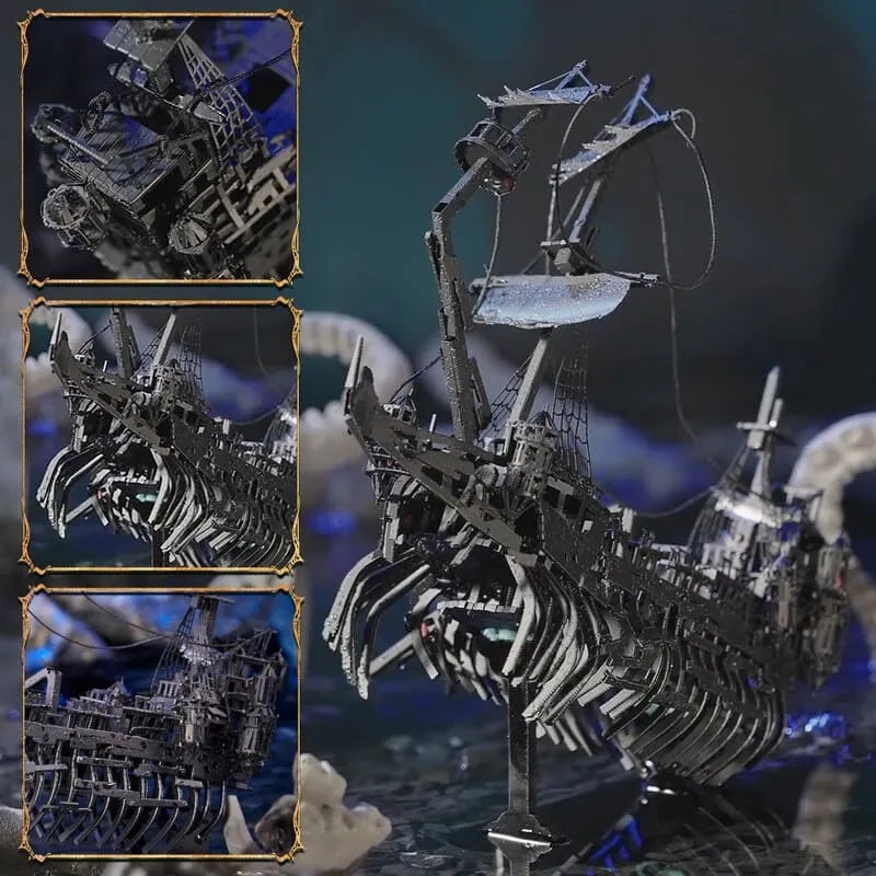 by craftoyx metal ship model artistic design