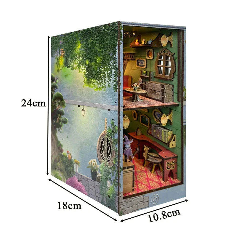 DIY Book Nook Kit | Magic Potion House - CraftoyX