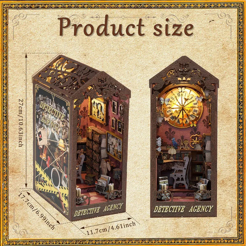 Book Nook Kits | Supernatural Detective - CraftoyX