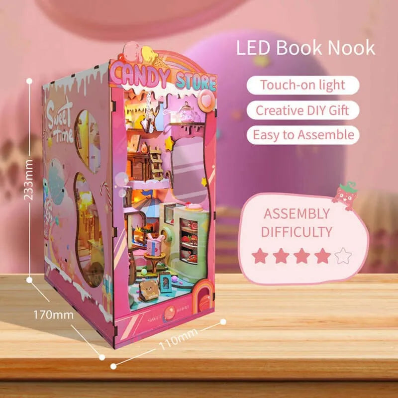 Book Nook Kit | Candy Store - CraftoyX