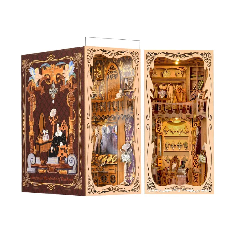 Book Nook Kit | Gorgeous Wardrobe of Duchess - CraftoyX