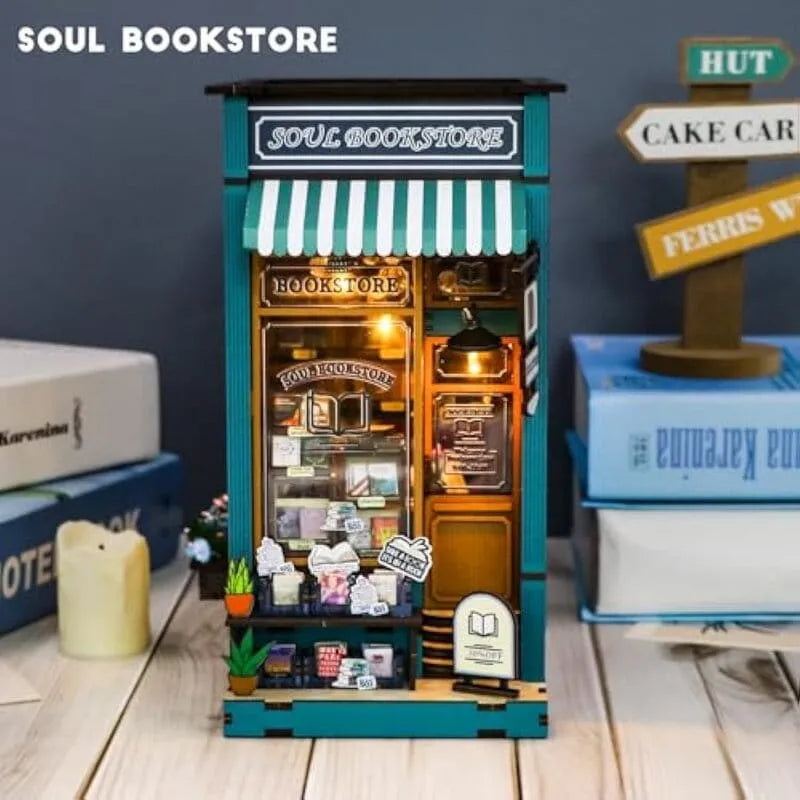 Book Nook Kits | Soul Bookstore - CraftoyX