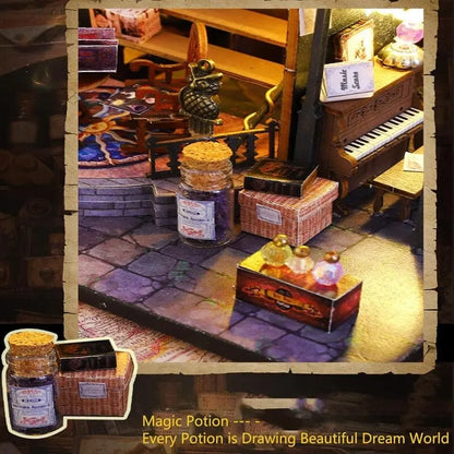 by craftoyx miniature wizard world lunas abode room decor 