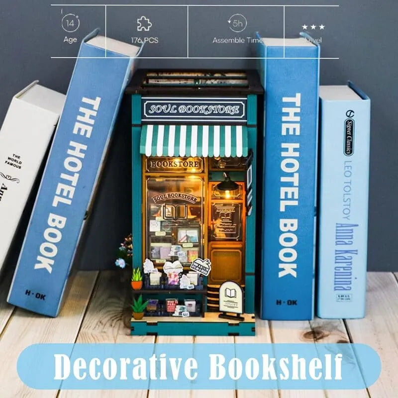 Book Nook Kits | Soul Bookstore - CraftoyX