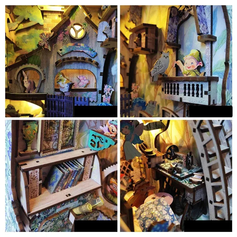 Book Nook Kits | Elf Castle - CraftoyX