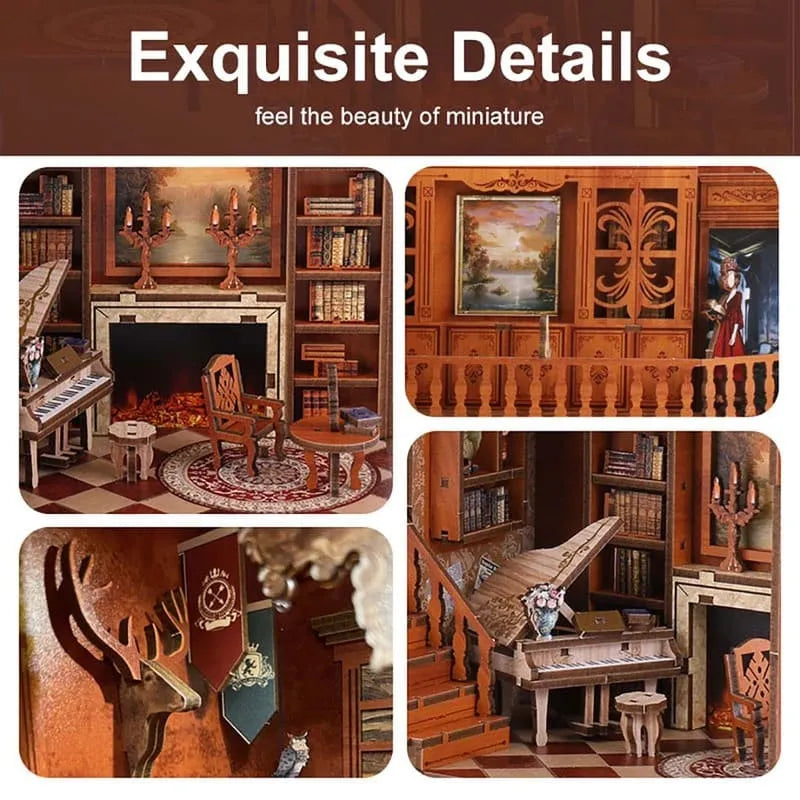 Book Nook Kit | Grimm's Small Building - CraftoyX