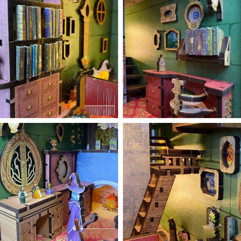 DIY Book Nook Kit | Magic Potion House - CraftoyX