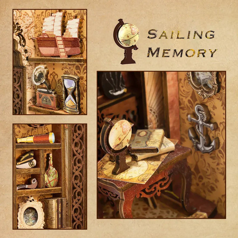 Book Nook Kits | Sailing Memory - CraftoyX