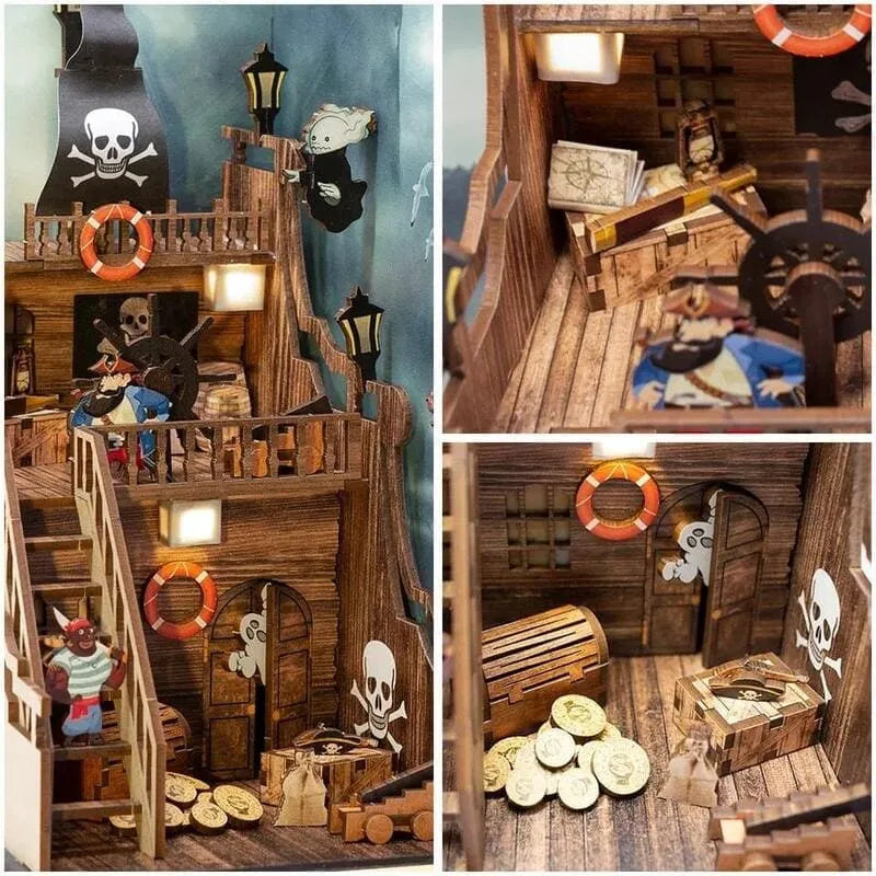 DIY Book Nook Kit | Sea Hunters - CraftoyX