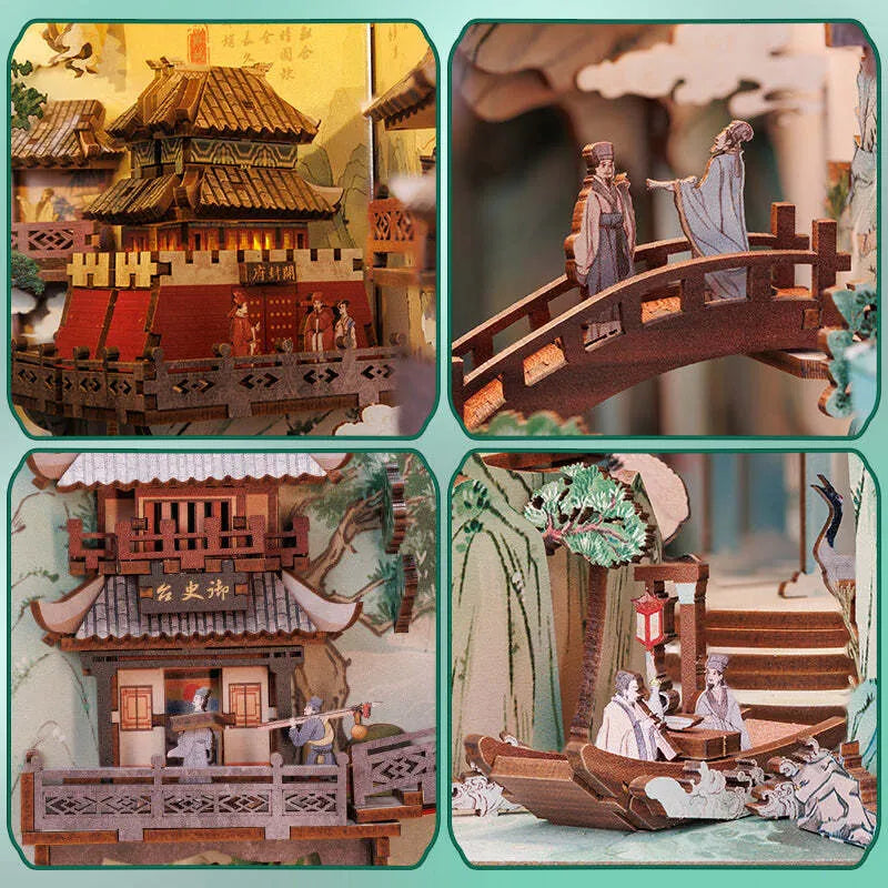 Book Nook Kits | Su Dongpo's Life - CraftoyX