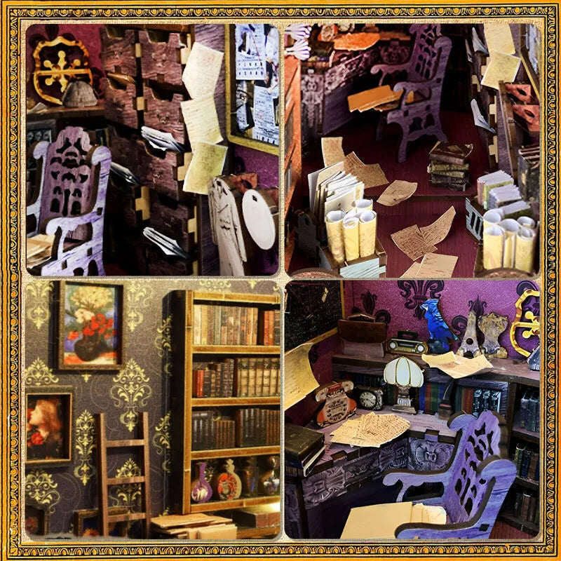 Book Nook Kits | Supernatural Detective - CraftoyX