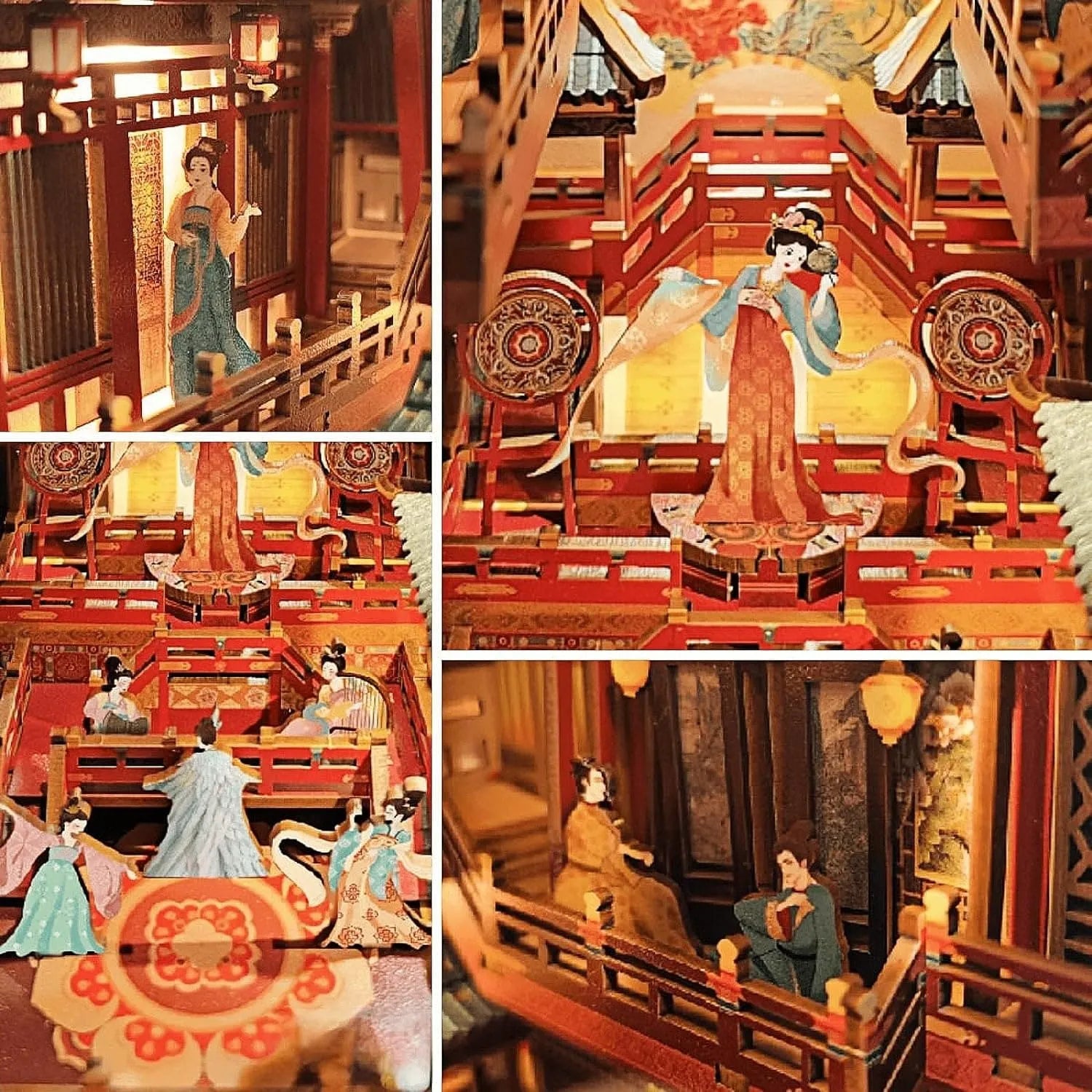 Book Nook Kit | Tang Palace Night Banquet - CraftoyX