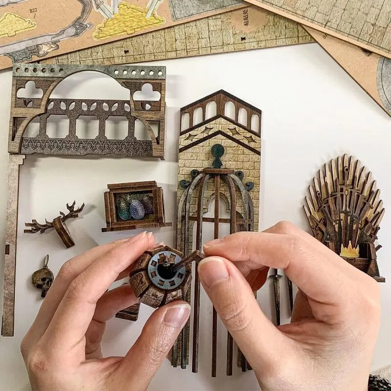 Book Nook Kits | Dragon Castle - CraftoyX