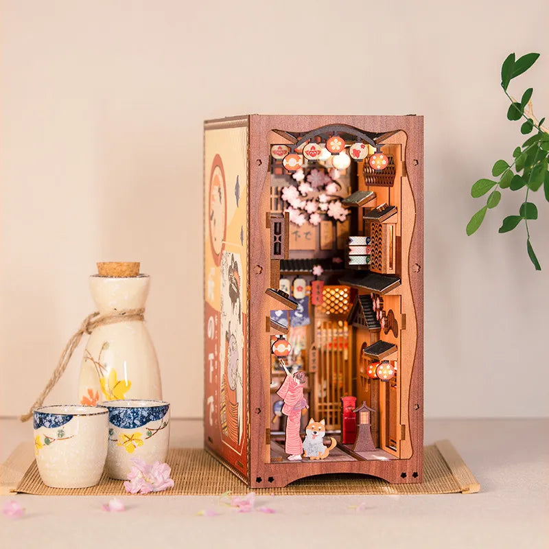 Book Nook Kits | Under The Sakura Tree - CraftoyX