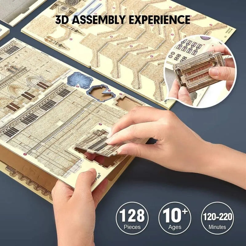 3D Puzzles | Notre Dame de Paris - National Geographic - CraftoyX