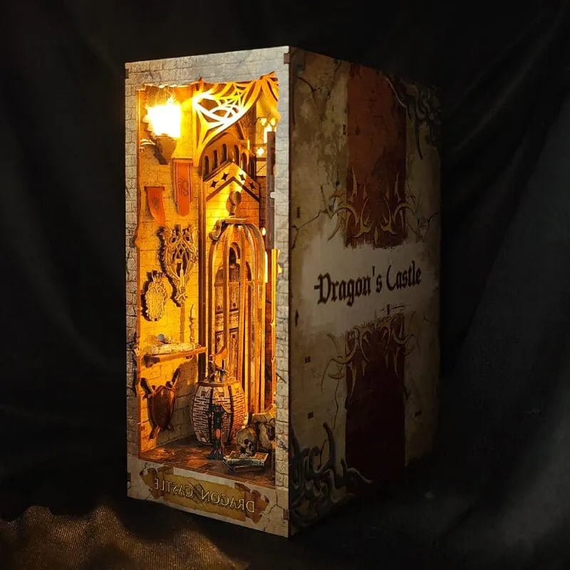 Book Nook Kits | Dragon Castle - CraftoyX