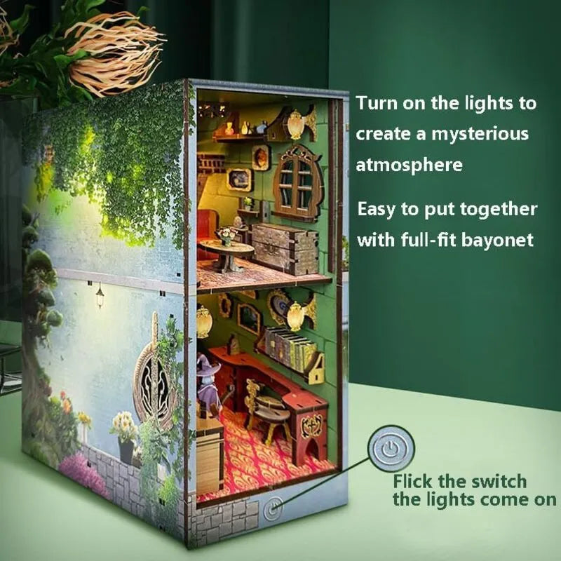 DIY Book Nook Kit | Magic Potion House - CraftoyX