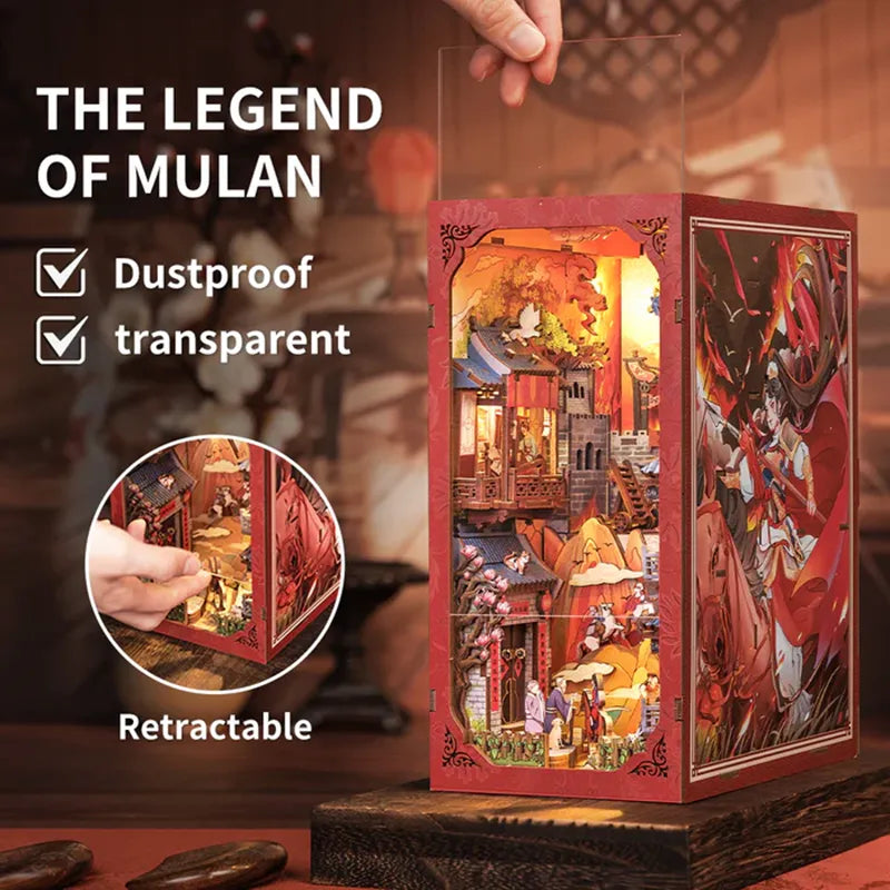 Book Nook Kits | The Legend of Mulan - CraftoyX