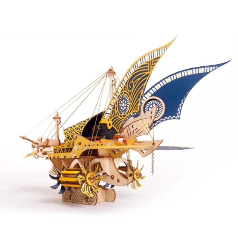 by craftoyx victorian ships Gryphon intricate details decorative piece