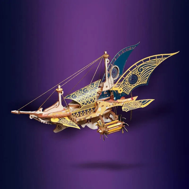 3D Steampunk Wooden Puzzles｜Fantasia Fleet - CraftoyX