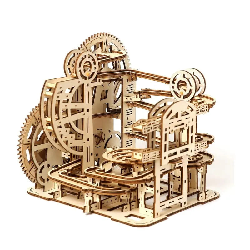 by craftoyx wooden marble run construction