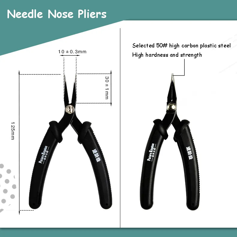 craftoyx advanced needle nose pliers pinpoint control