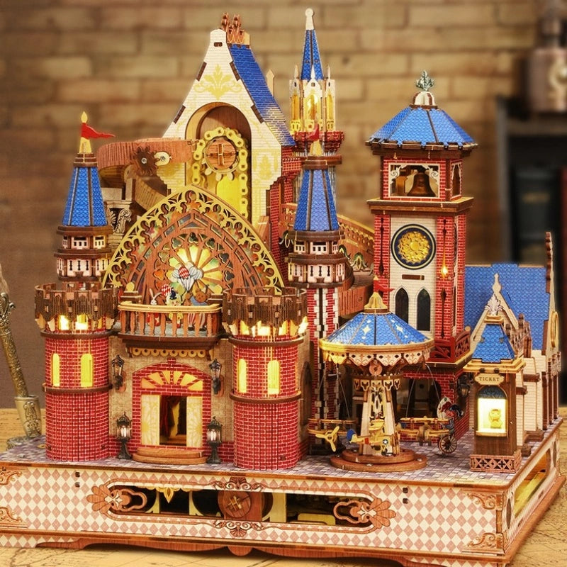 Miniature House Kit - Annecy Castle-CraftoyX