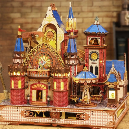 Miniature House Kit - Annecy Castle-CraftoyX