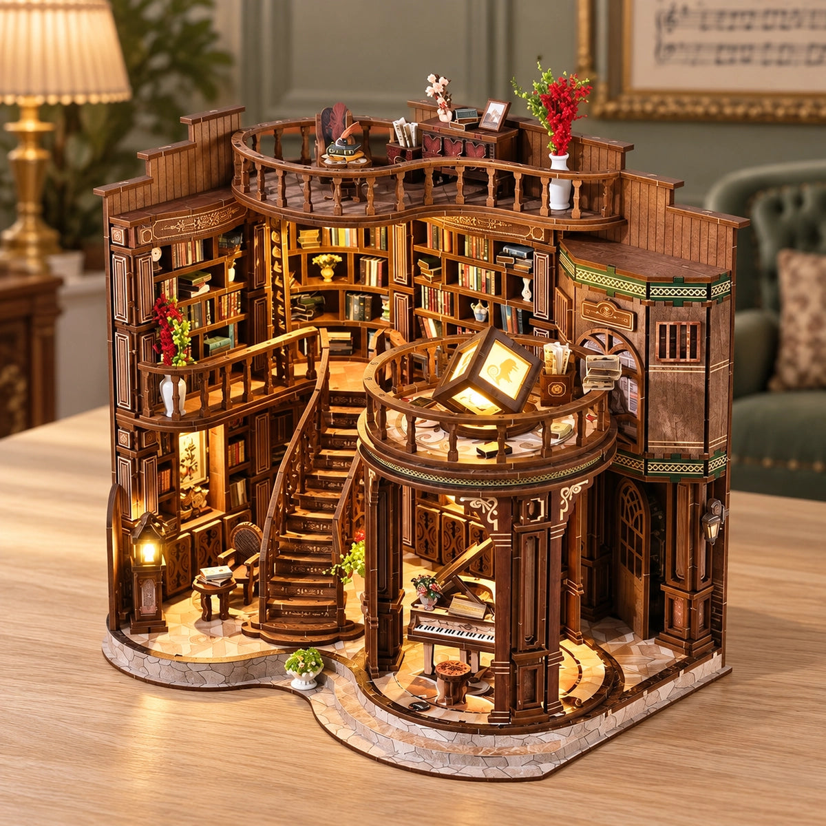 Miniature House Kit - Dreamy Book Hall