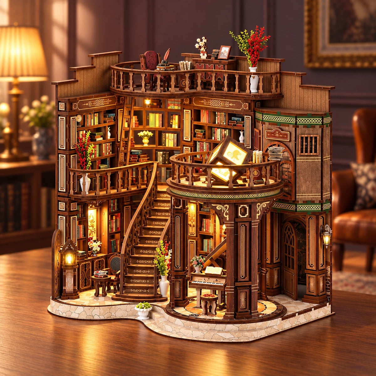 Miniature House Kit - Dreamy Book Hall